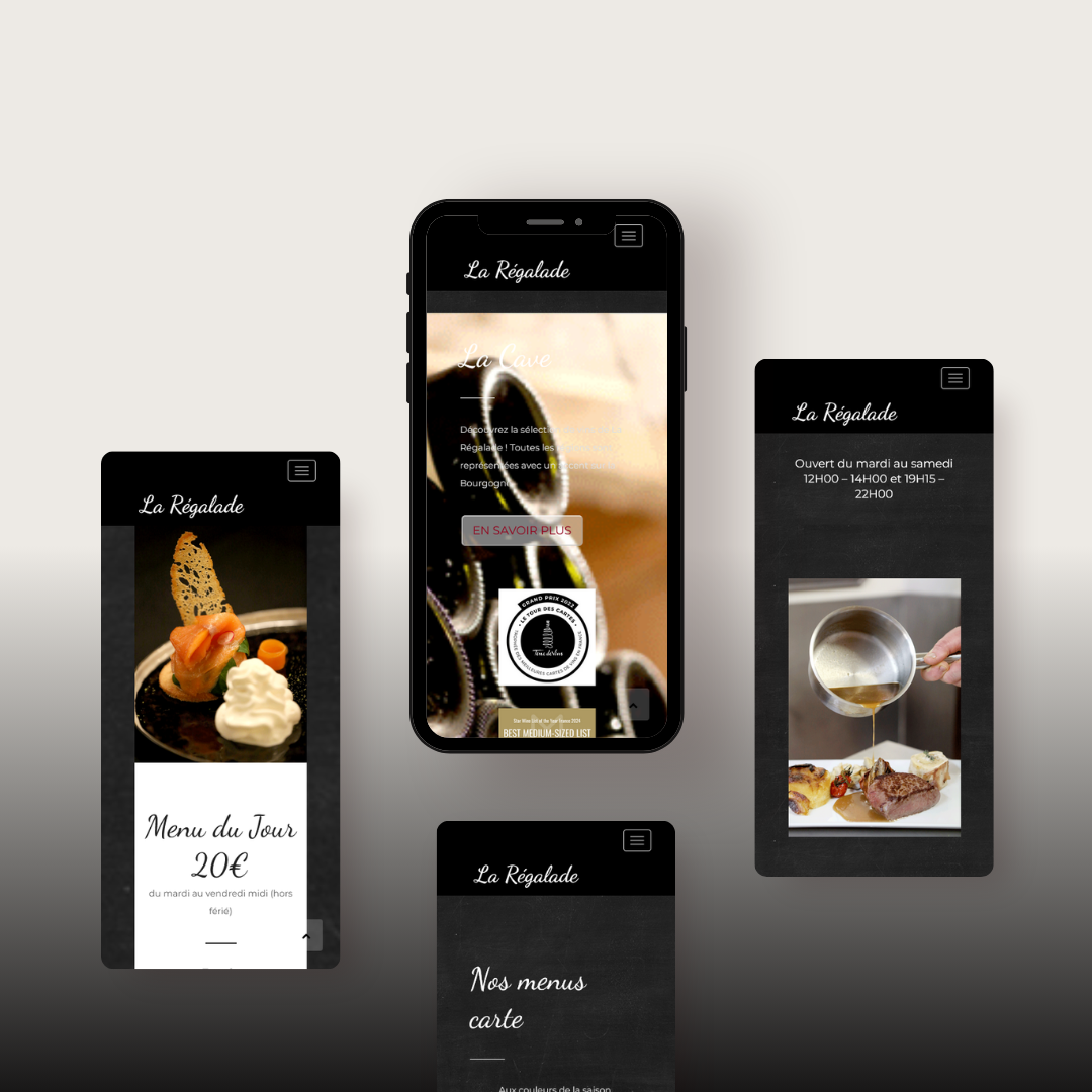 Portfolio web La Régalade