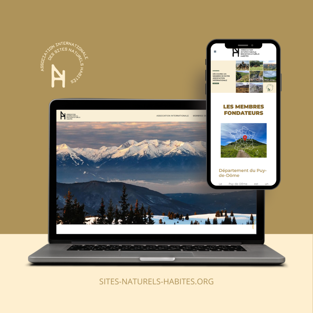 Portfolio web Association Internationale des Sites Naturels Habités