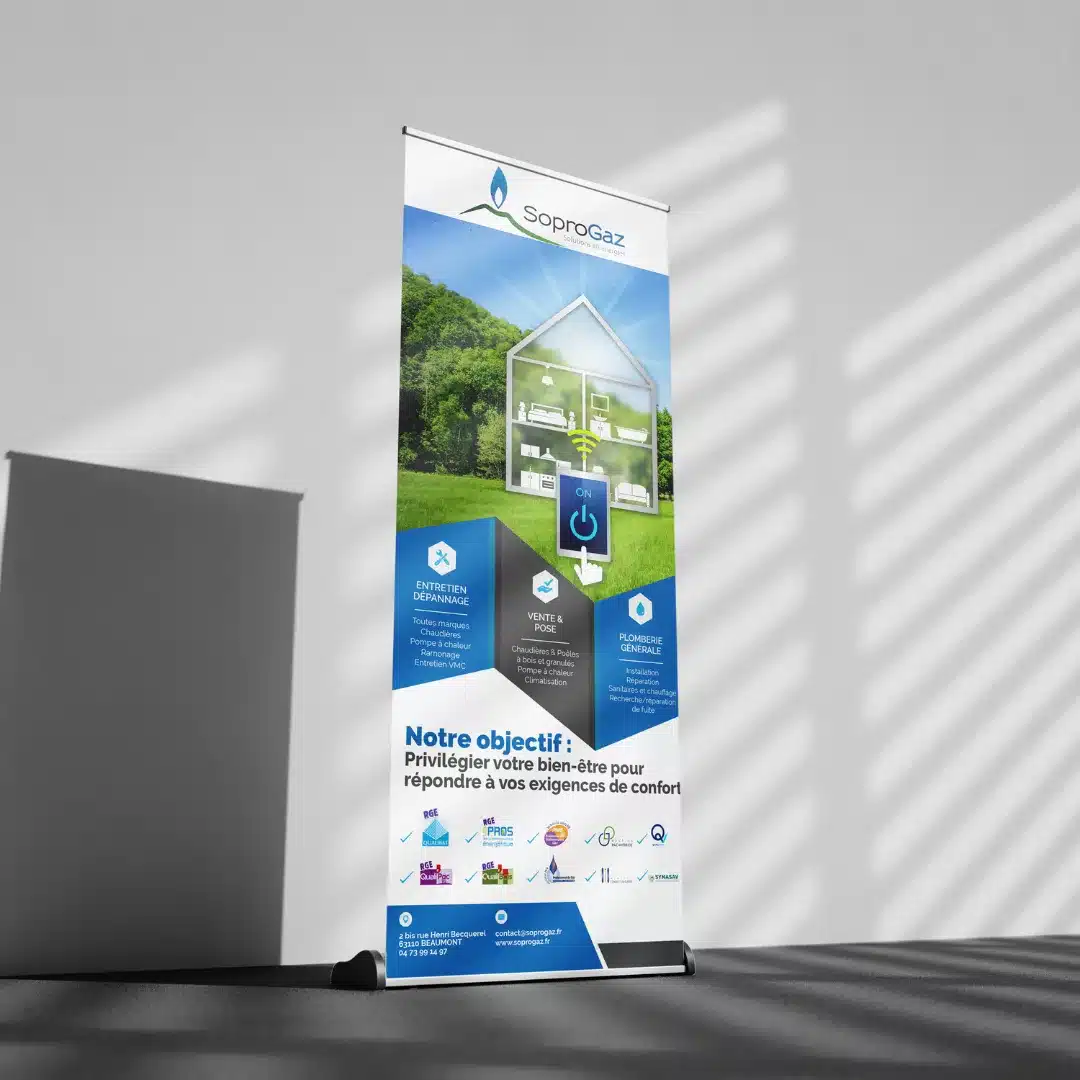 Portfolio print SoproGaz