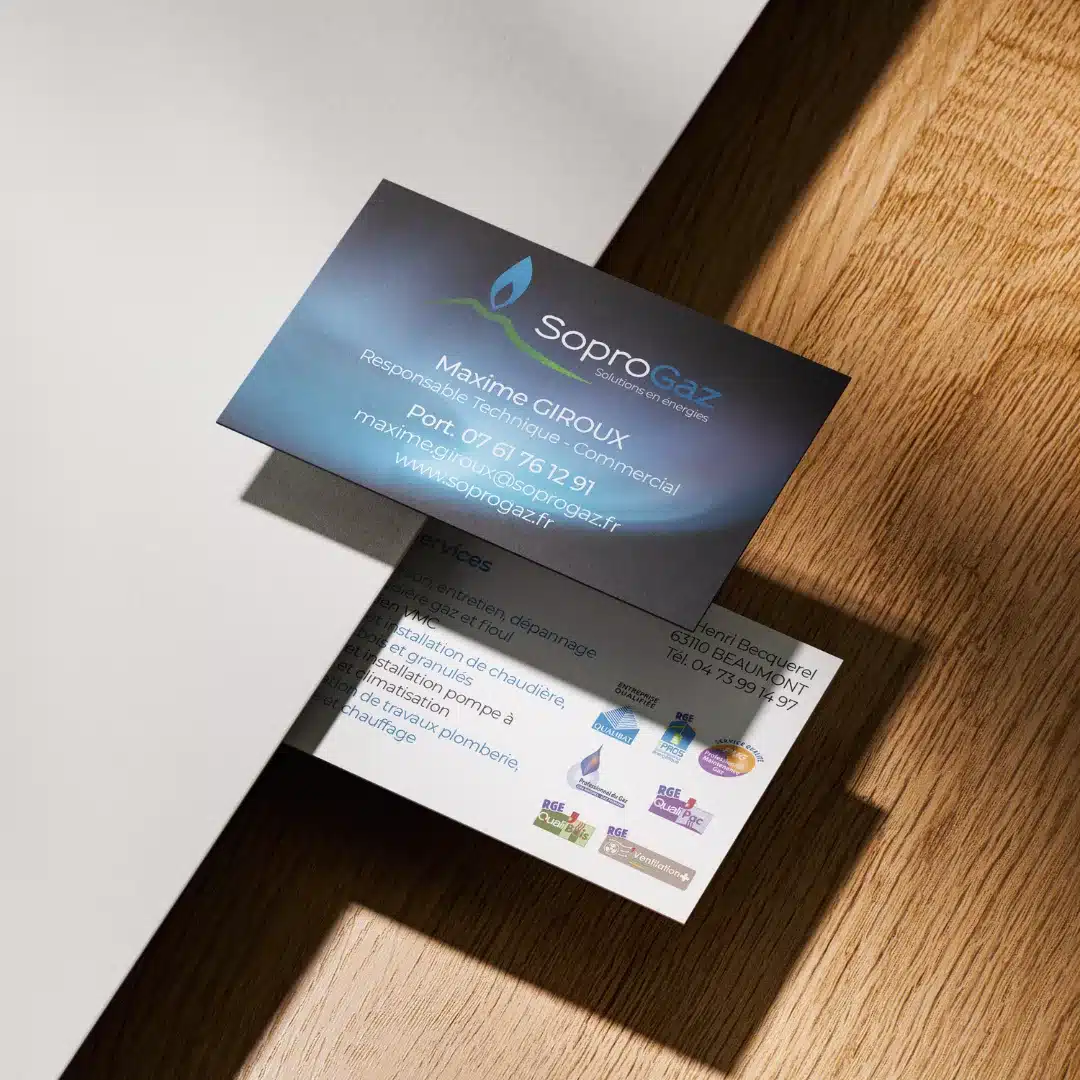 Portfolio print SoproGaz