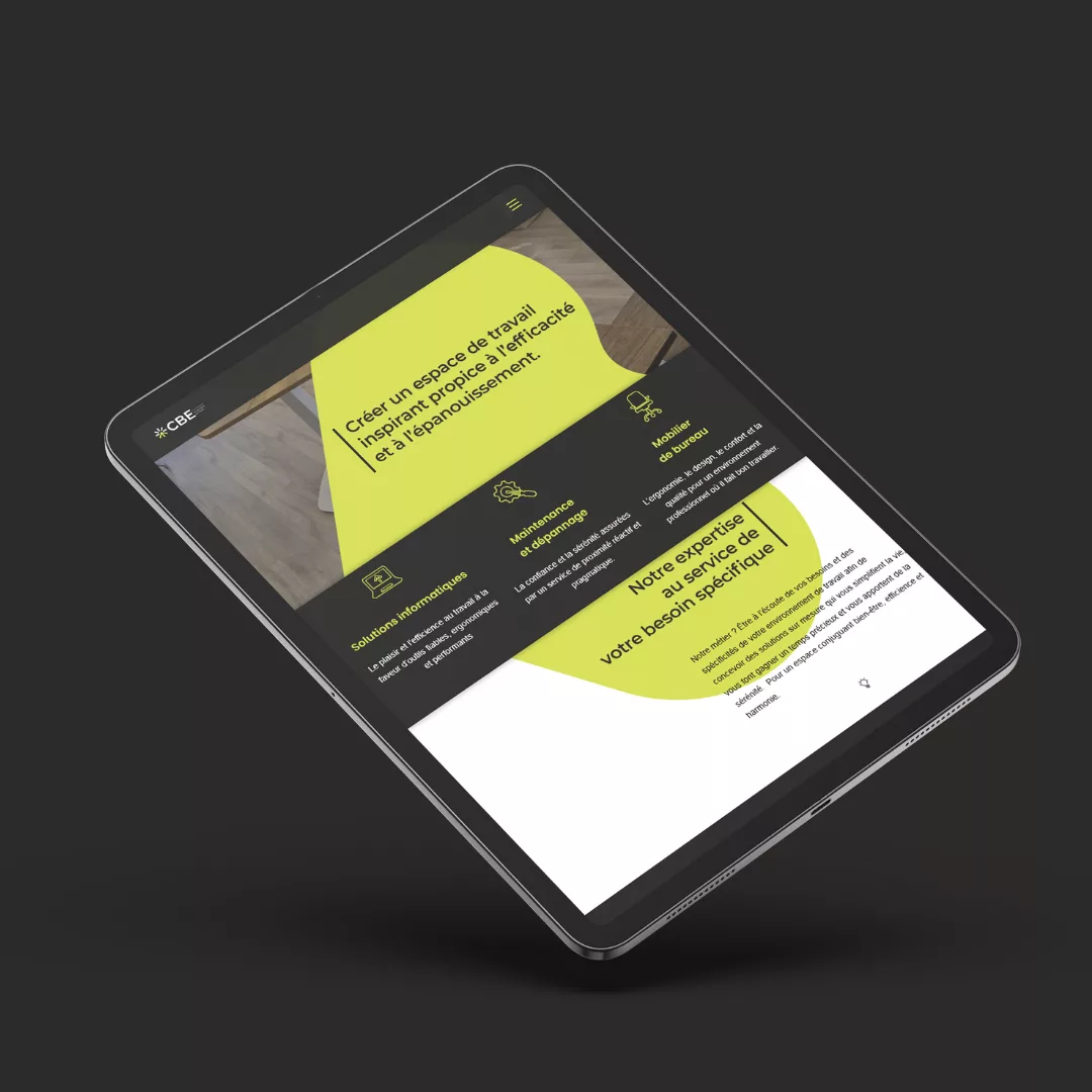 Portfolio web CBE