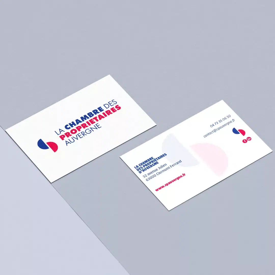 Portfolio print la Chambre des Propriétaires d'Auvergne