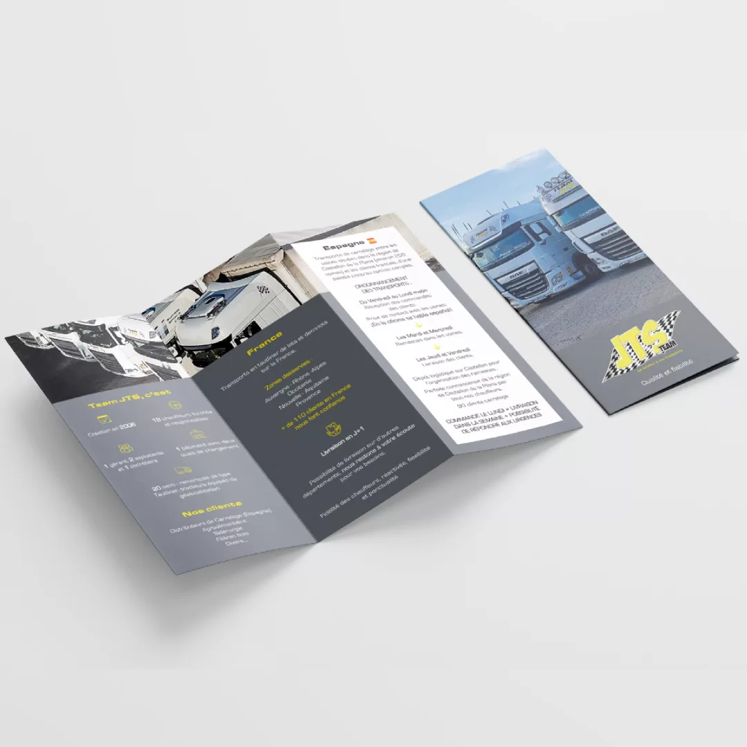Portfolio print Team JTS