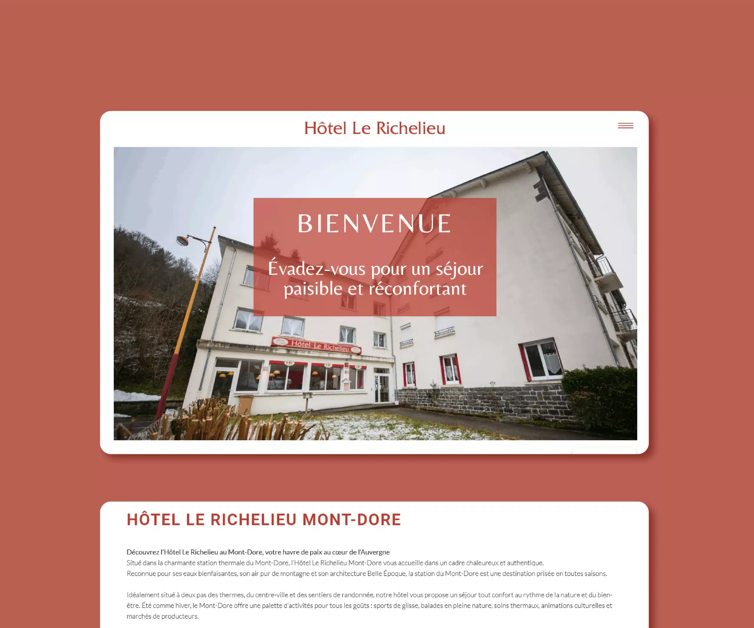 Hôtel Le Richelieu couv web
