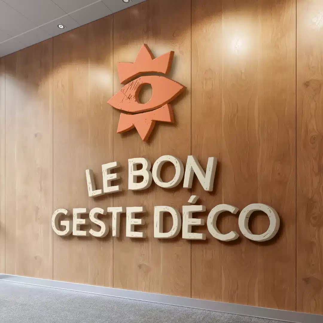 le bon geste déco – Réalisation CoWork&Com Clermont-Ferrand
